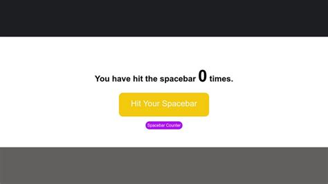 game codepen|space bar counter game codepen.